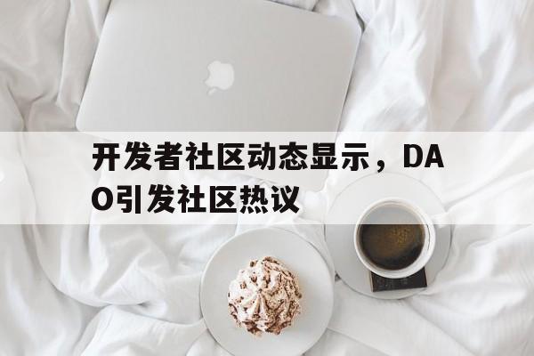 开发者社区动态显示，DAO引发社区热议